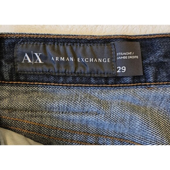 Armani Exchange AX Jeans Mens 29 Straight Leg E-Spring-2014 UEC - Picture 4 of 12